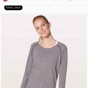 NWT Lululemon Stop Drop and Squat Long Sleeve Top